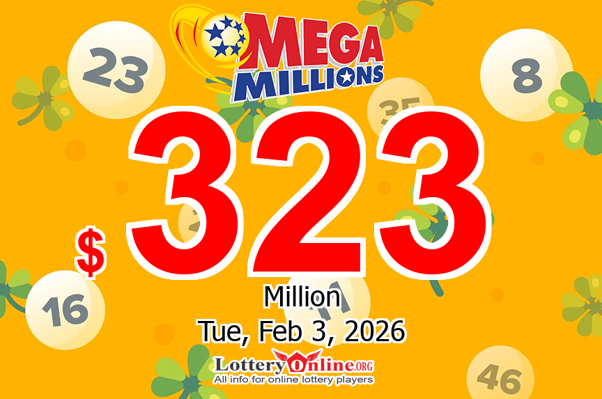 Nobody won jackpot on Jan. 30, 2026; Mega Millions climbs to $323 million