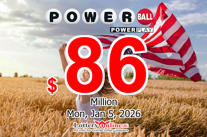 A lucky player won the second prize; Powerball jackpot rises to $86 million for Jan. 5, 2026