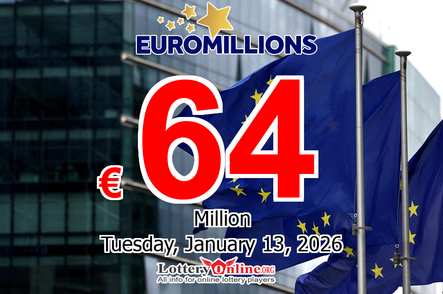 01/09/26: Six players won second prizes – EuroMillions jackpot is €64 million