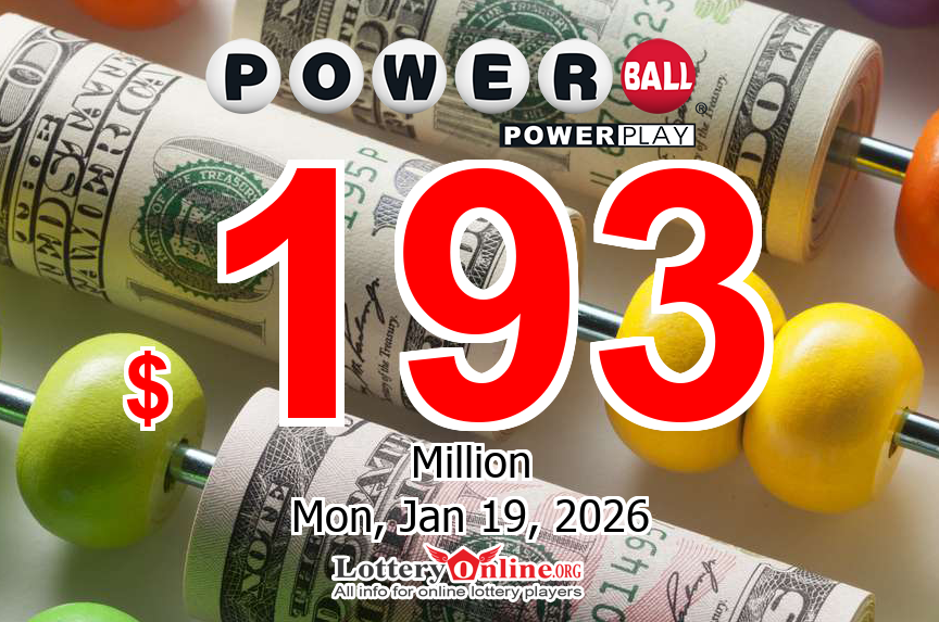 The result of Powerball on 01/17/26 – Jackpot spins to $193 million