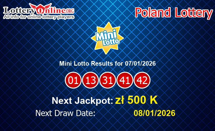 LatestMini Lotto Results