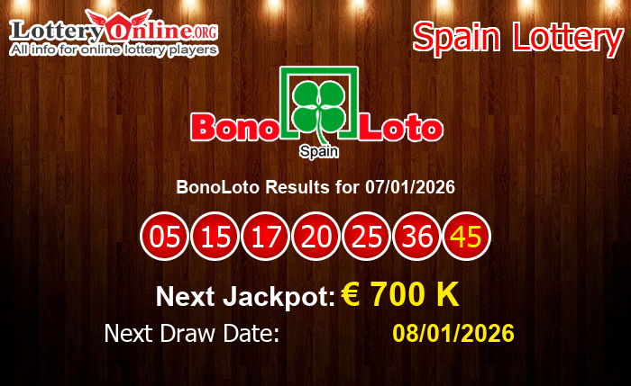 LatestBonoLoto Results