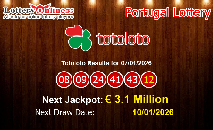 LatestTotoloto Results