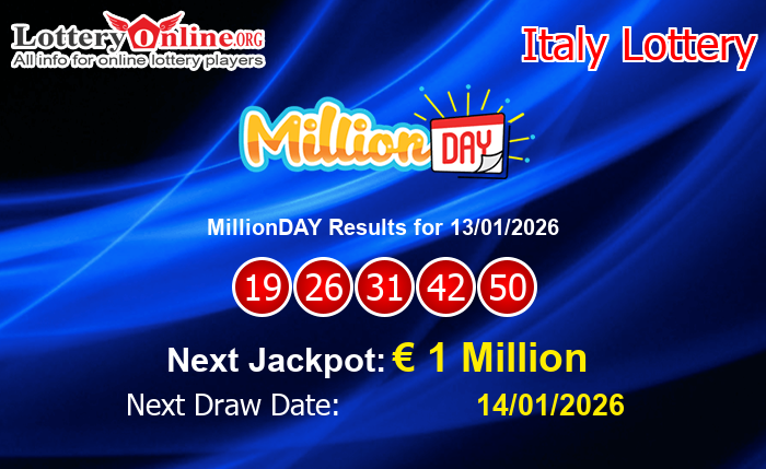LatestMillionDAY Results