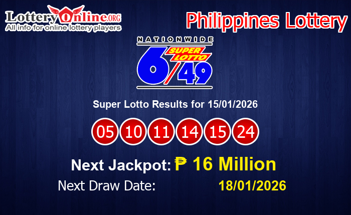 LatestSuper Lotto Results