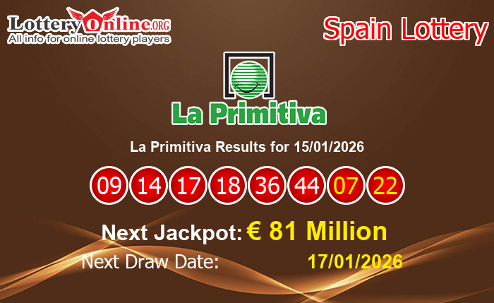 LatestLa Primitiva Results