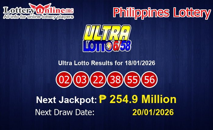 LatestUltra Lotto Results