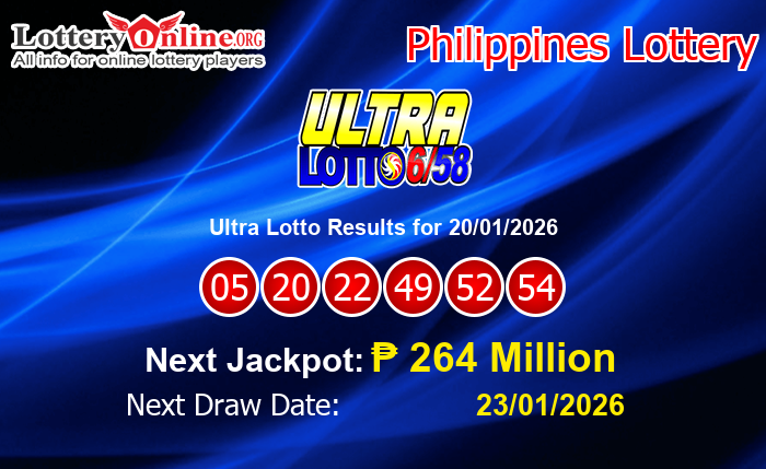 LatestUltra Lotto Results