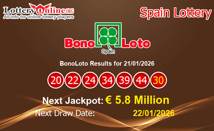 LatestBonoLoto Results