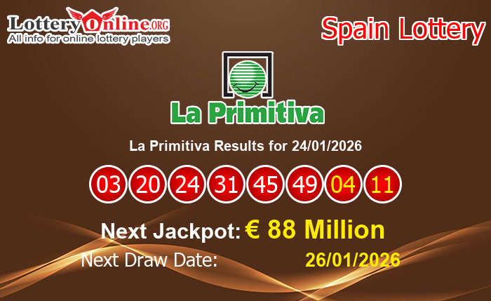 LatestLa Primitiva Results