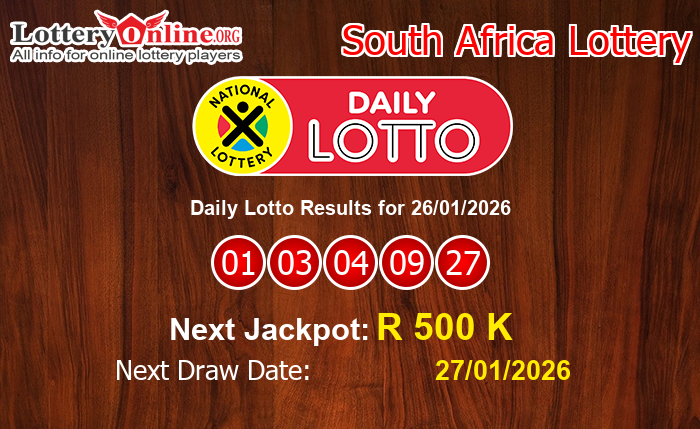 LatestDaily Lotto Results