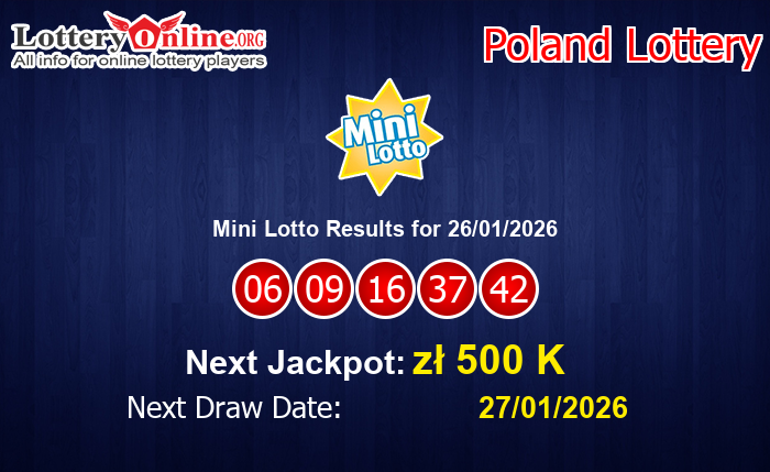 LatestMini Lotto Results