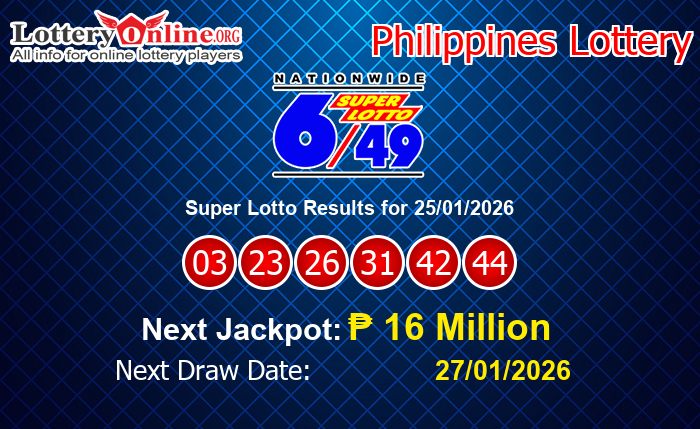 LatestSuper Lotto Results