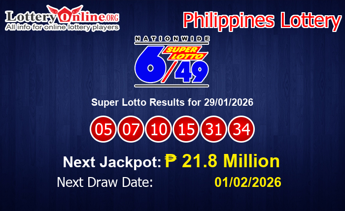 LatestSuper Lotto Results
