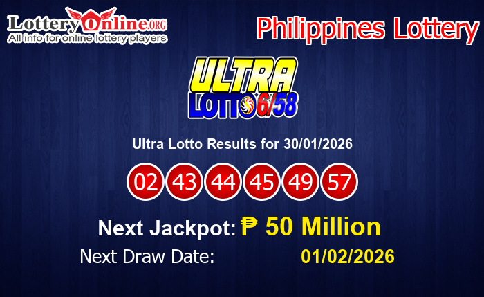 LatestUltra Lotto Results