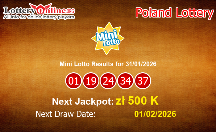 LatestMini Lotto Results