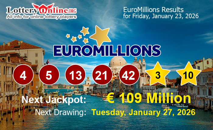 EuroMillions Winning Numbers