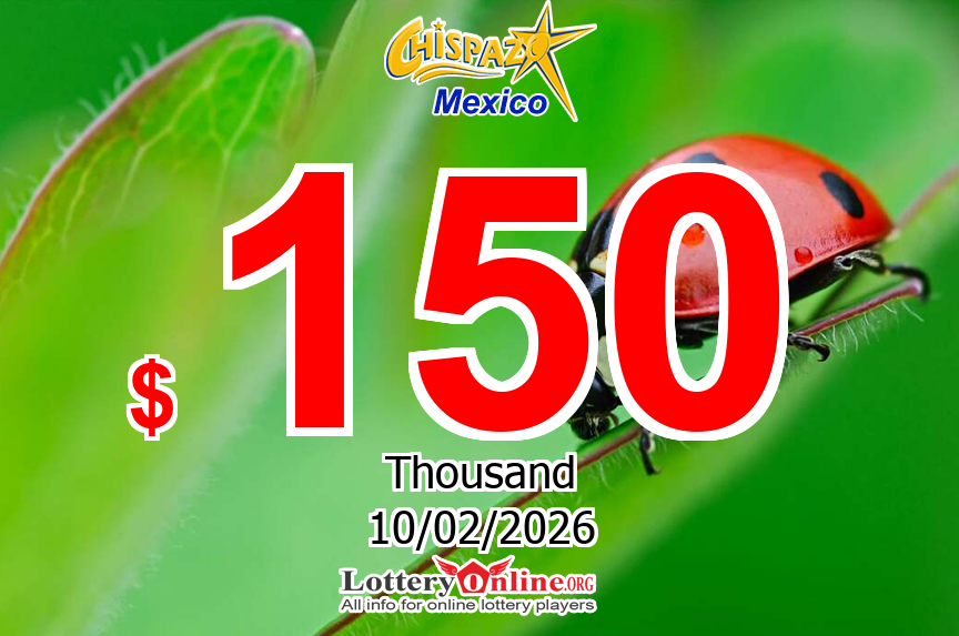Chispa Boom jackpot jumps to $ 150 K MXN on Feb. 9, 2026