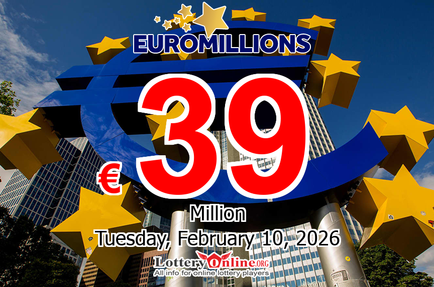 EuroMillions unclaimed, will rise to €39 million for Tuesday, February 10, 2026