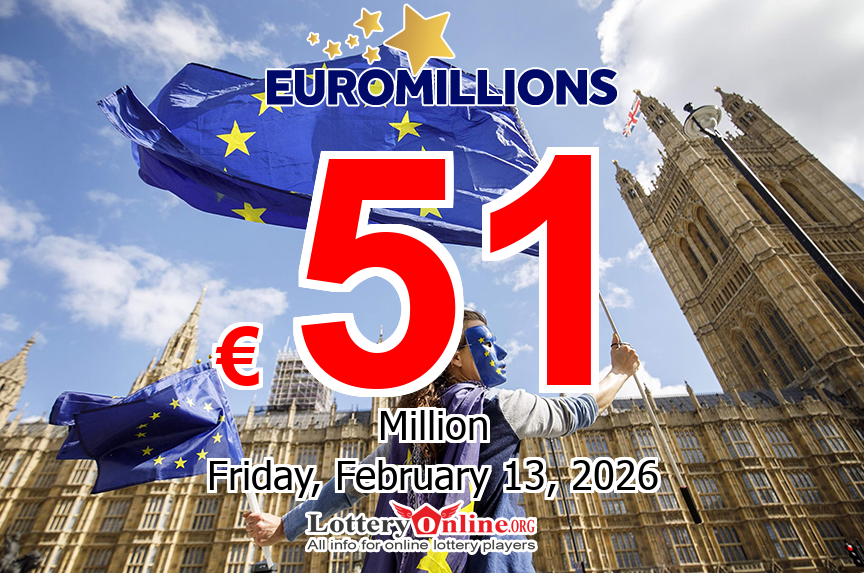 No winner today, Feb. 10, 2026 – EuroMillions jackpot increases to €51 million