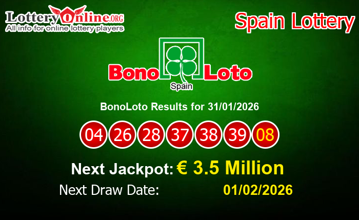 LatestBonoLoto Results