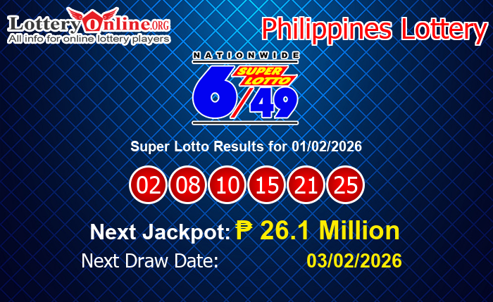 LatestSuper Lotto Results