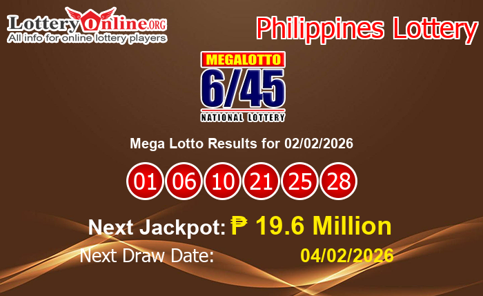 LatestMega Lotto Results