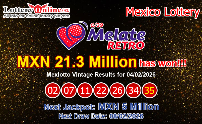 Kết Quả Xổ Số Mexlotto Vintage