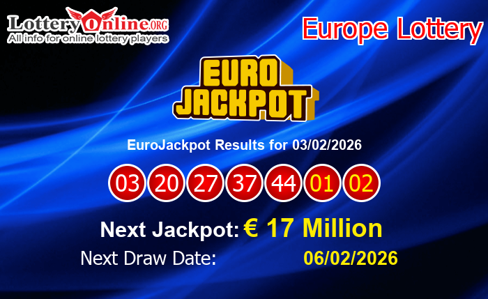 LatestEuroJackpot Results