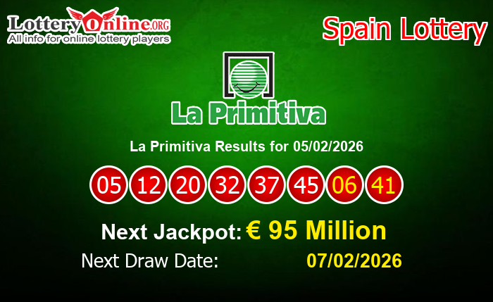 LatestLa Primitiva Results