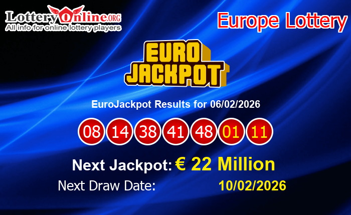 LatestEuroJackpot Results
