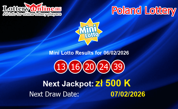LatestMini Lotto Results