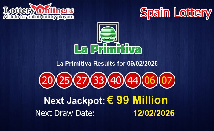 LatestLa Primitiva Results