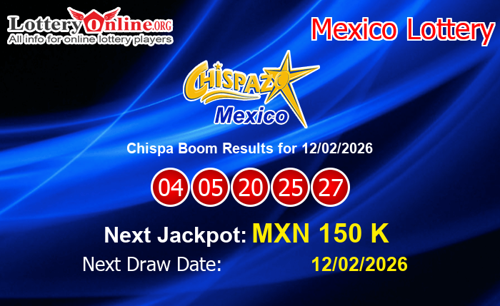 LatestChispa Boom Results