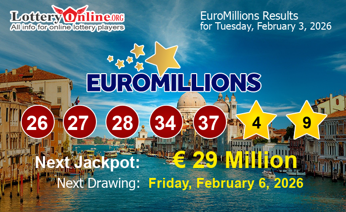 EuroMillions Winning Numbers