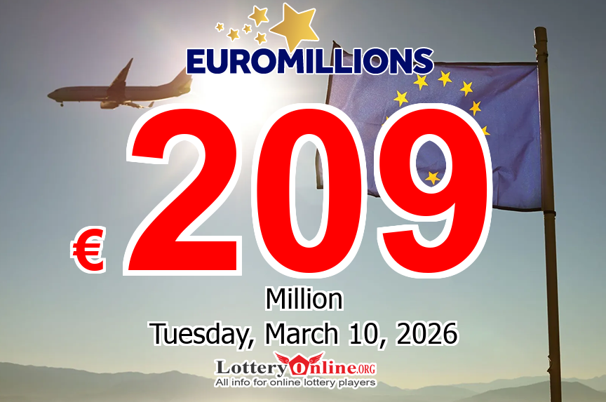 03/06/26: EuroMillions Superdraw jackpot up to €209M after no winner | Here’s when the next drawing is