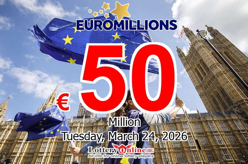 No winner in Friday’s EuroMillions, Mar. 20, 2026; the next jackpot stands at €50 million