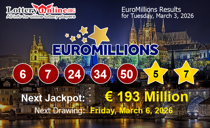 EuroMillions Winning Numbers