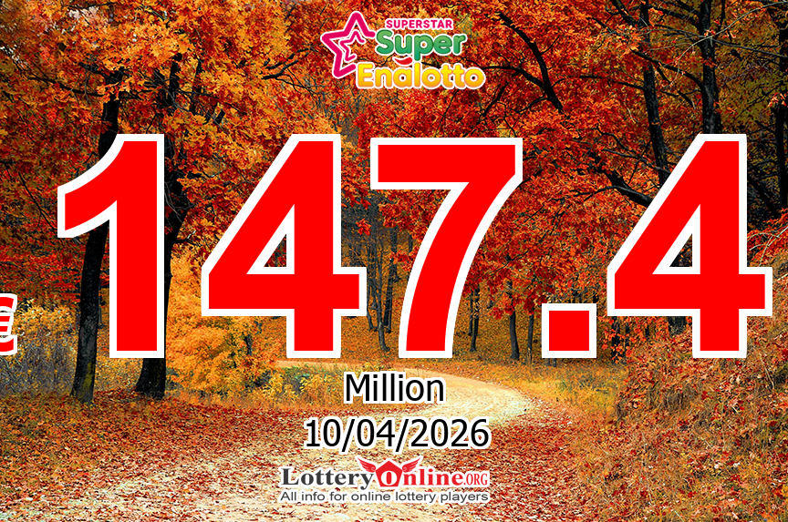 No Winner Thursday, April 9, 2026 – SuperStar Jackpot Rise To € 147.4 Million Euro