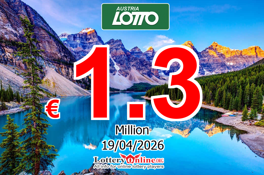 Lotto numbers for Friday, April 17, 2026 drawing. Lottery jackpot at € 1.3 Million Euro