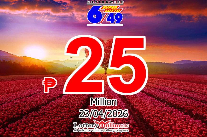Super Lotto results for 04/21/26: Jackpot raises to ₱ 25 Million PHP