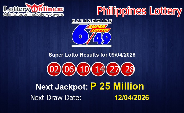 LatestSuper Lotto Results