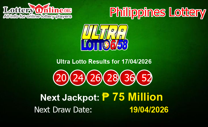 LatestUltra Lotto Results