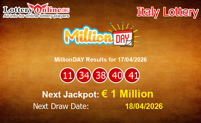 LatestMillionDAY Results