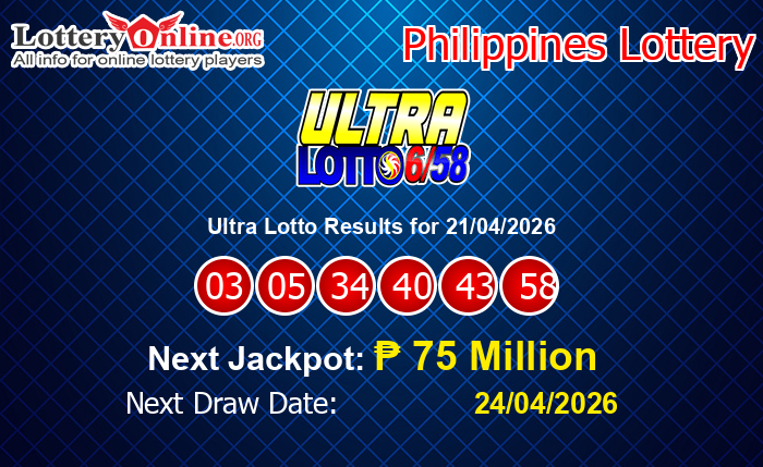 LatestUltra Lotto Results