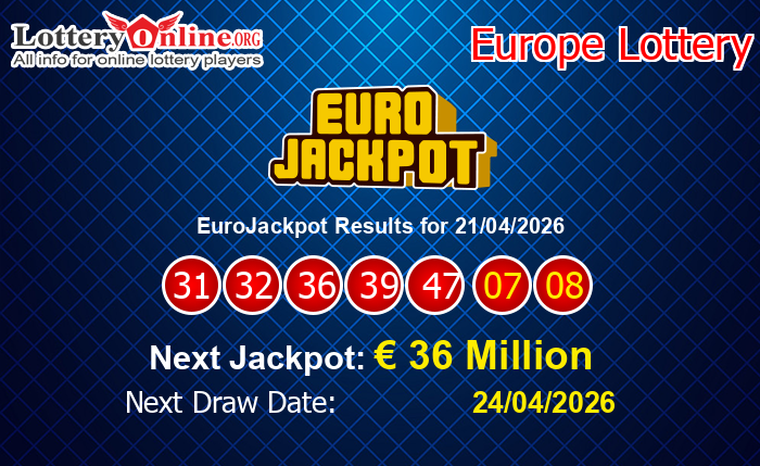 LatestEuroJackpot Results