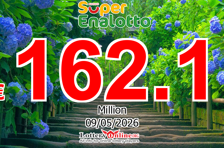 Who will win the next € 162.1 Million Euro SuperEnalotto jackpot on May. 9, 2026?