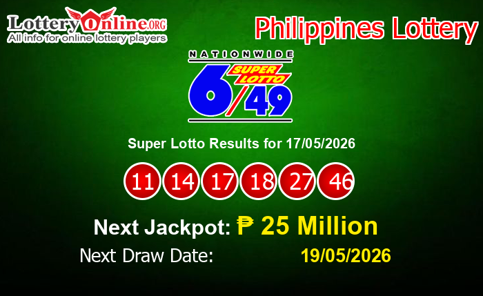 LatestSuper Lotto Results