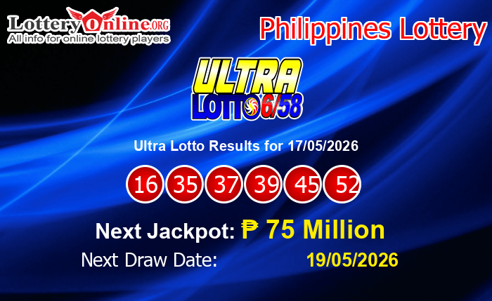 LatestUltra Lotto Results