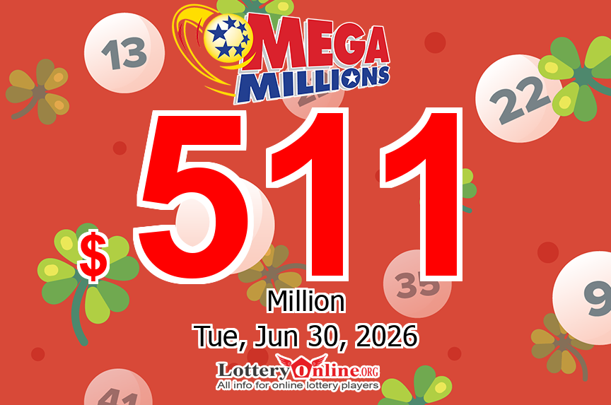 Mega Millions winning numbers for 06/26/26: $489 million jackpot